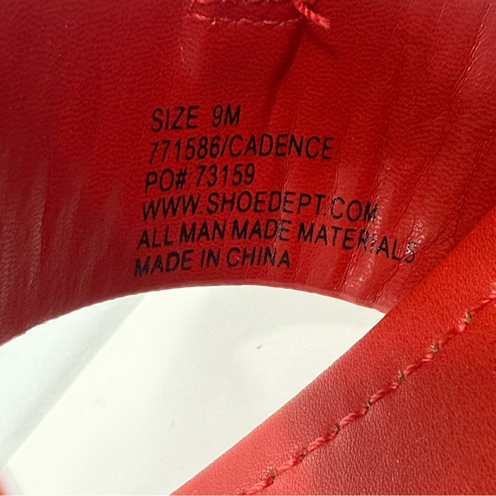 MARELLA Vibrant Red Sandals - Picture 7 of 9